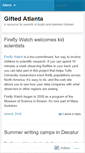 Mobile Screenshot of giftedatlanta.com